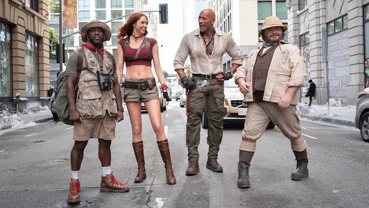The Cast of Jumanji Open World
